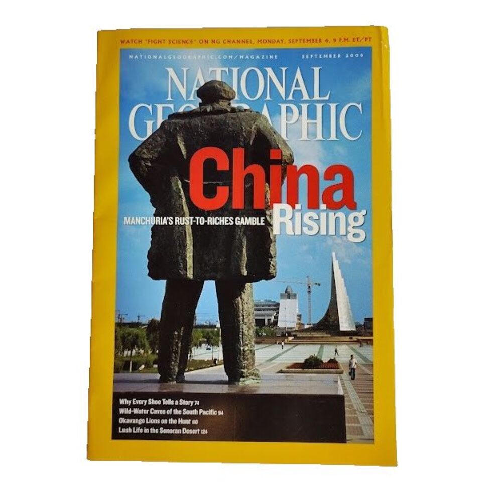 National Geographic Magazine September 2006 China Rising Wild Water Caves